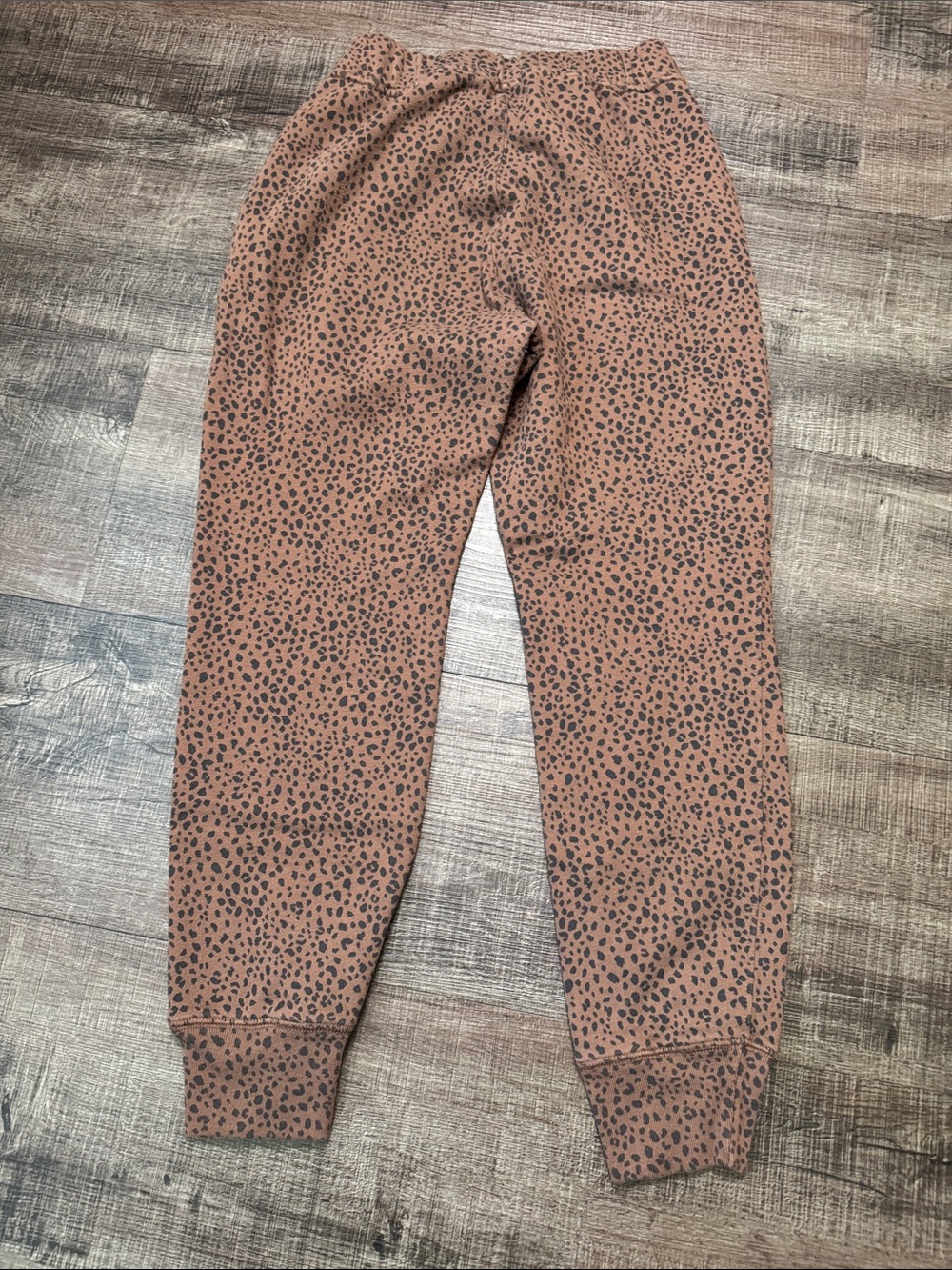 Abercrombie & Fitch Rust Brown Leopard Joggers - Picture 6 of 6